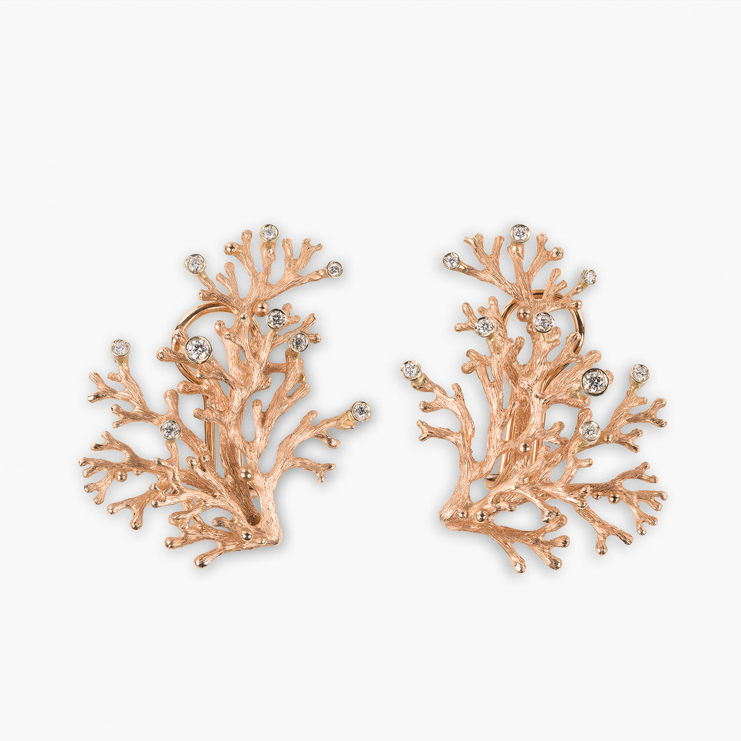 Coral Earrings M