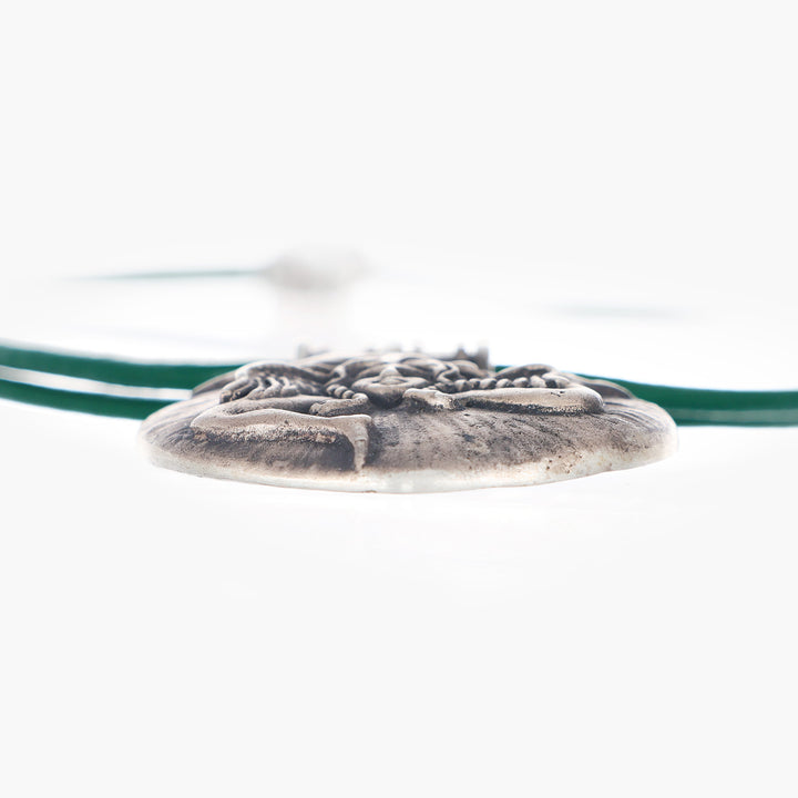 Trinacria Greek Coin Pendant