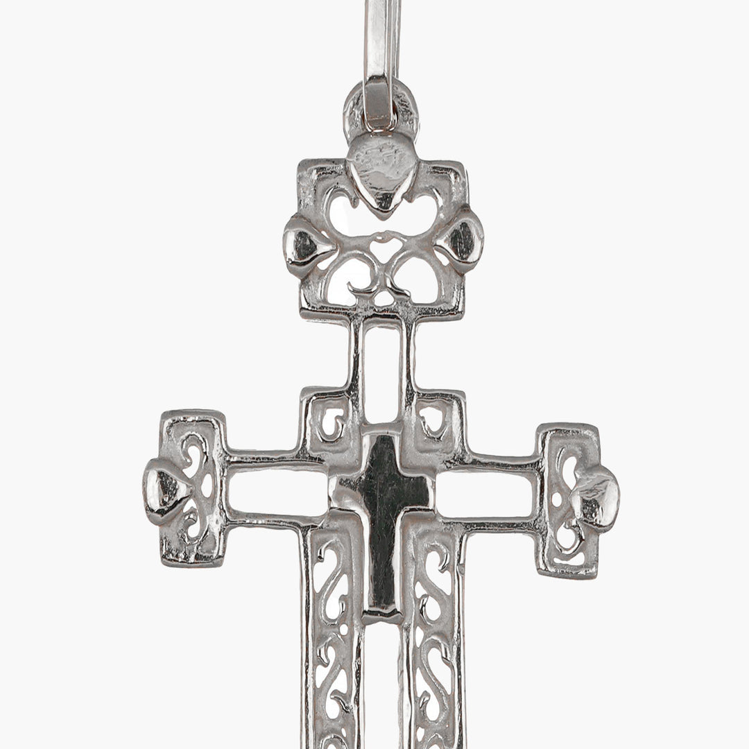 MassimoIzzoJeweler_CrossPendantL_WhiteGold18kt_Dettaglio