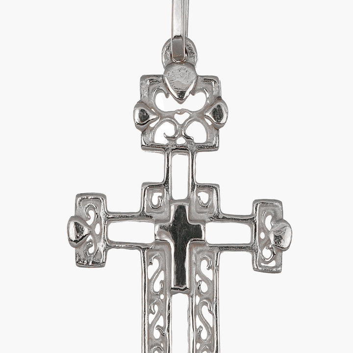 MassimoIzzoJeweler_CrossPendantL_WhiteGold18kt_Dettaglio