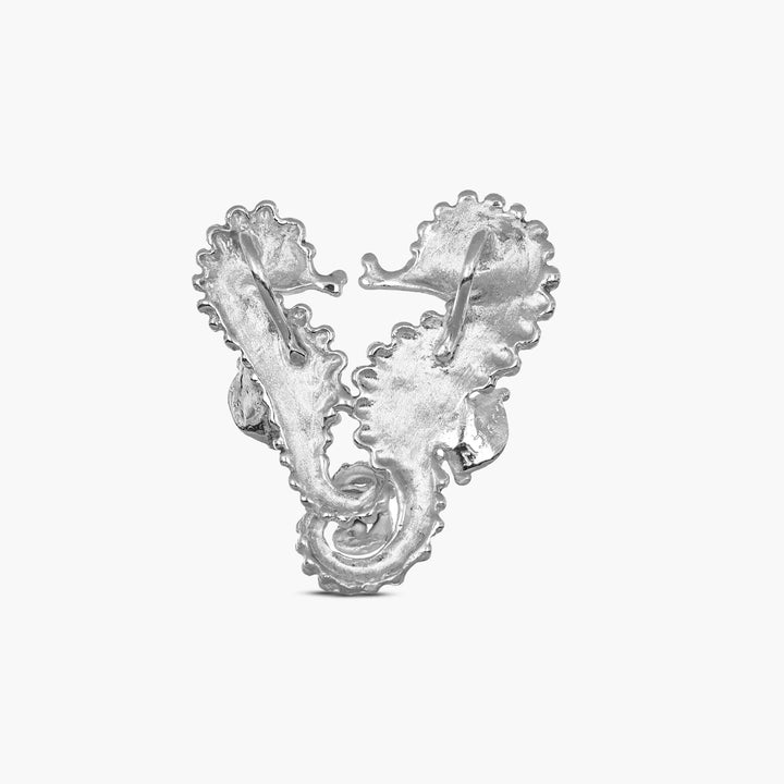 MassimoIzzoJeweler_HeartSeahorsePendant_Whitegold_Retro