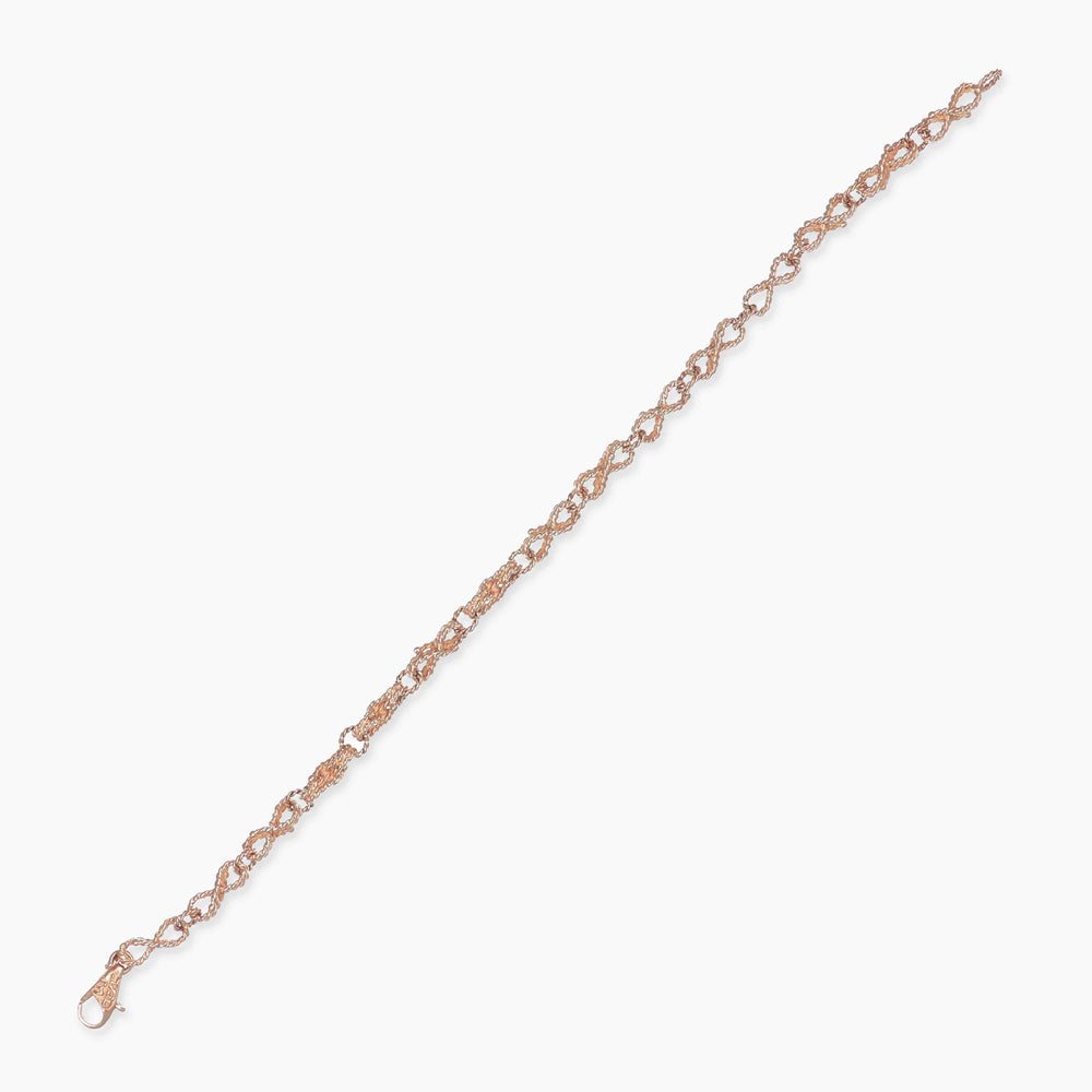 MassimoIzzoJeweler_InfiniteBracelet_RoseGold18kt_disteso