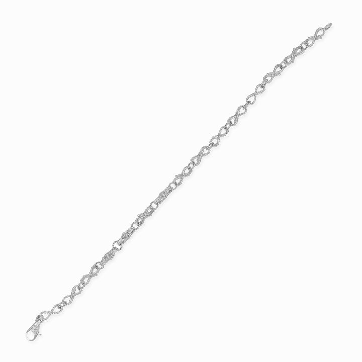 MassimoIzzoJeweler_InfiniteBracelet_WhiteGold18kt_disteso