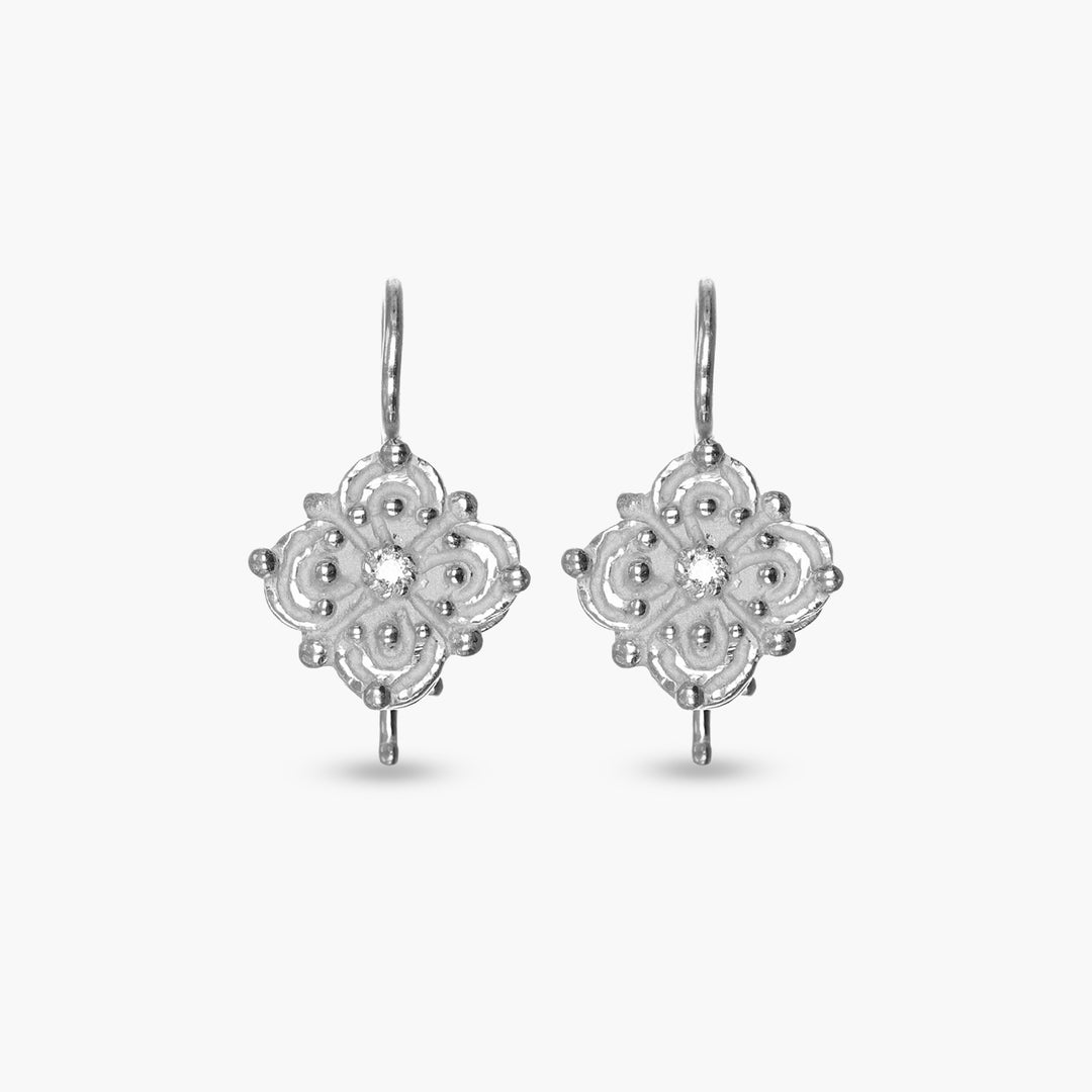 Drop Quadrifoglio Earrings S