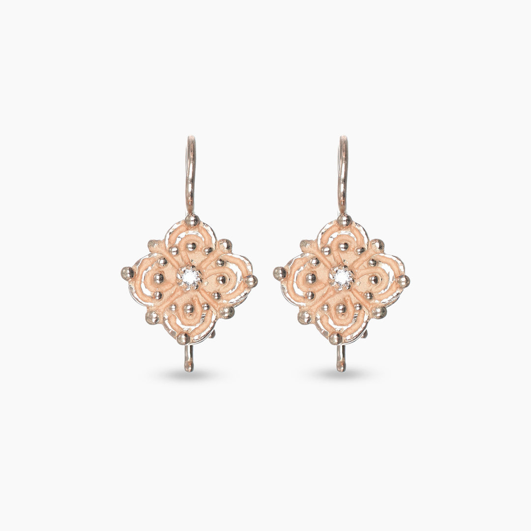 Drop Quadrifoglio Earrings S