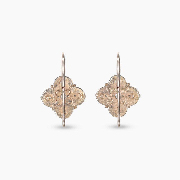 Drop Quadrifoglio Earrings S