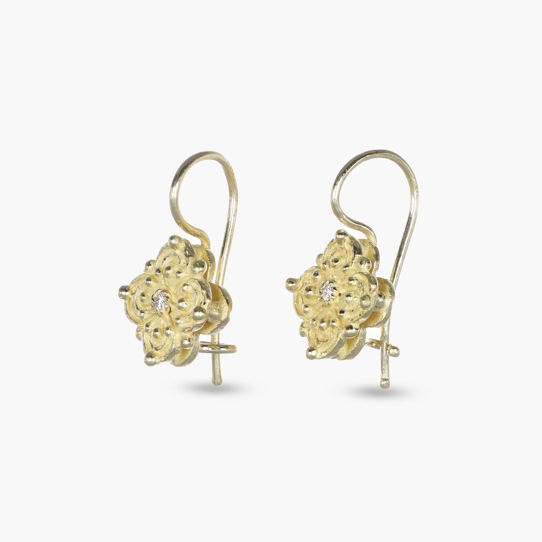 Drop Quadrifoglio Earrings S