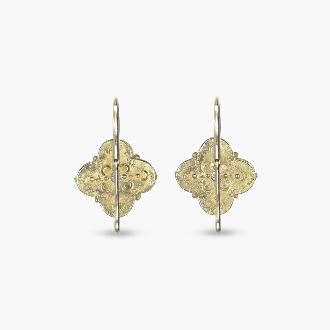 Drop Quadrifoglio Earrings S