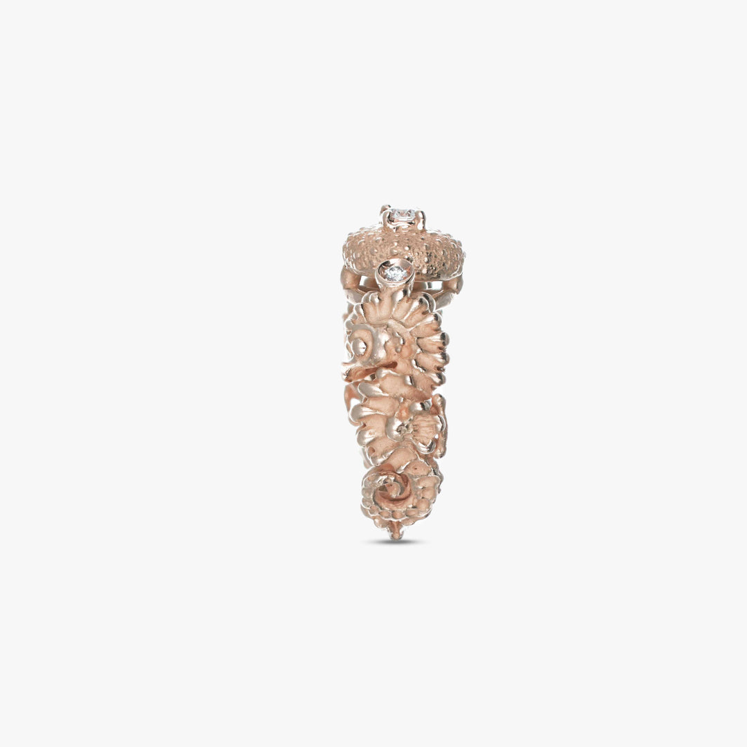 MassimoIzzoJeweler_SeaUrchinRing_RoseGold18kt_Diamonds_Lato