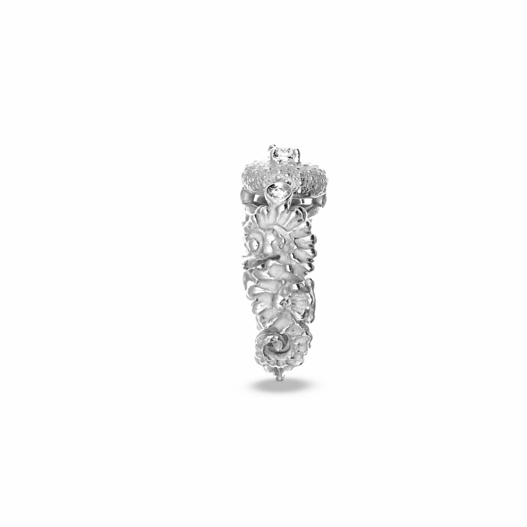 MassimoIzzoJeweler_SeaUrchinRing_WhiteGold18kt_Diamonds_Lato2
