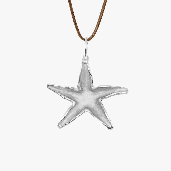MassimoIzzoJeweler_TropicalBrightStarfishPendant_Whitegold18kt_Diamonds_Retro
