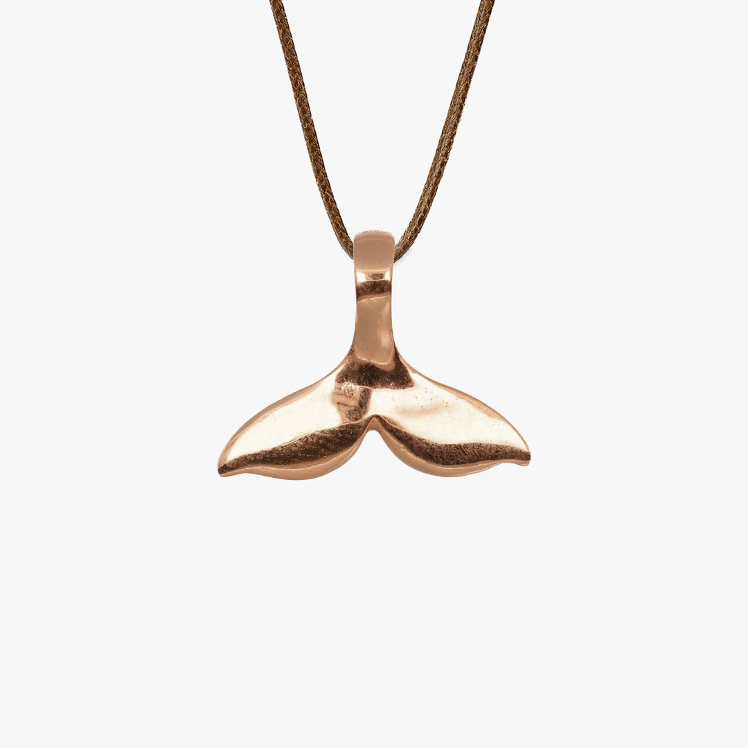 MassimoIzzoJeweler_WhaleTailPendant_RoseGold18kt_Frontale