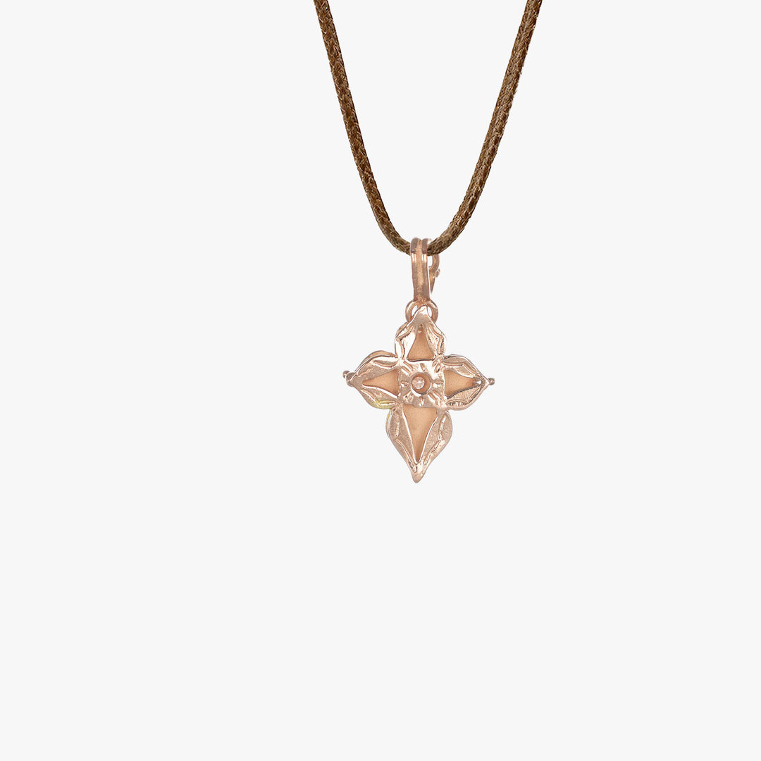 MassimoIzzoJewelers_DiamondCrossPendant_RoseGold18kt_Diamond_Dietro