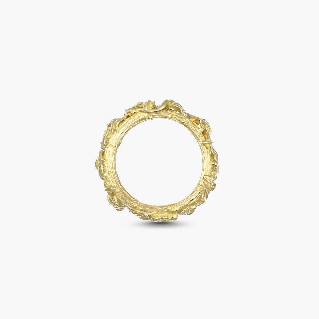 MassimoIzzo_JewelerIvyRing_18ktYellowgold_Lato