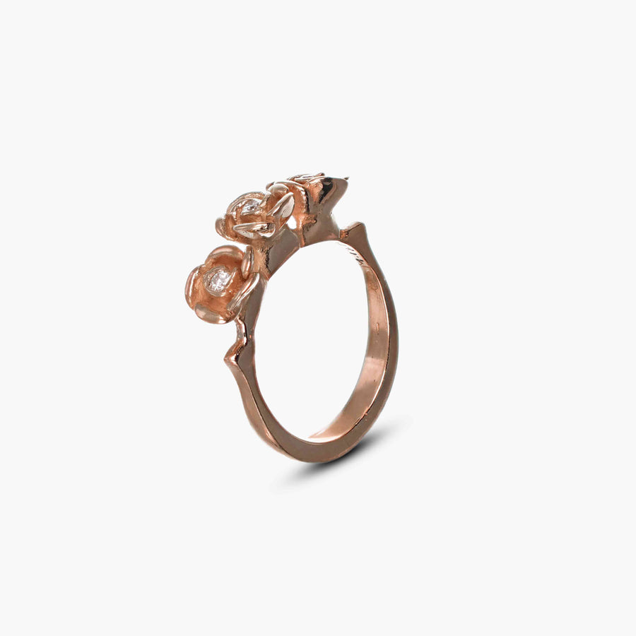 MassimoIzzo_Jeweler_RoseRing_18ktRosegold_Brilliant-cutDiamonds_Principale