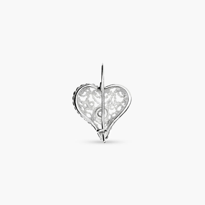 Sicilian Lace Heart Earrings