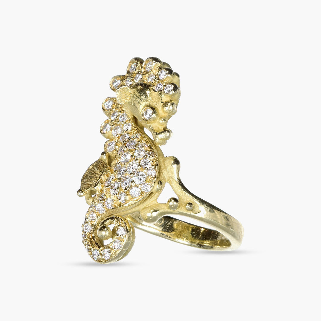 Short-tailed Seahorse Ring