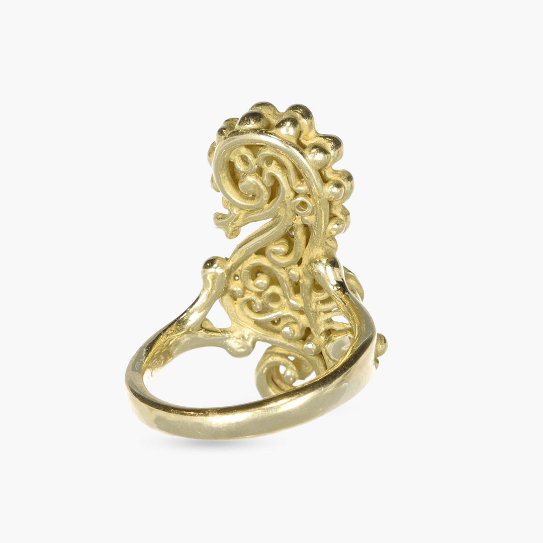 Short-tailed Seahorse Ring