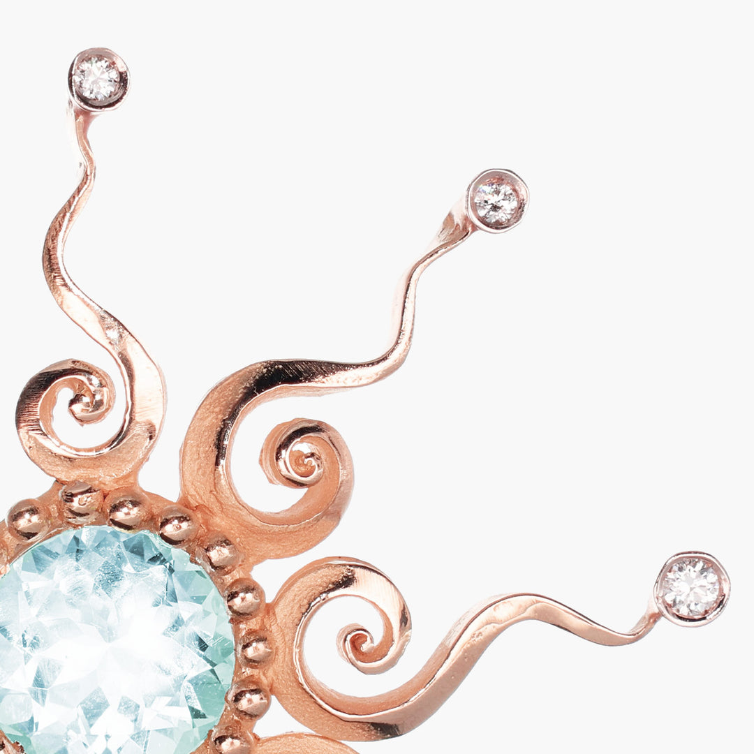 Massimo_Izzo_Jeweler_Sun_Earrings_18kt_gold_aquamarine_diamonds_Dettaglio