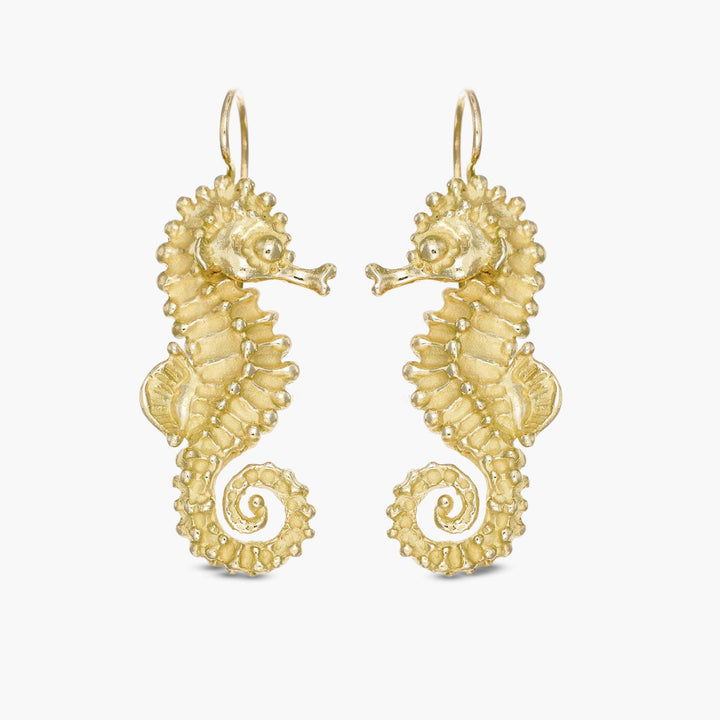 Orecchini Cavalluccio Marino Coda Lunga