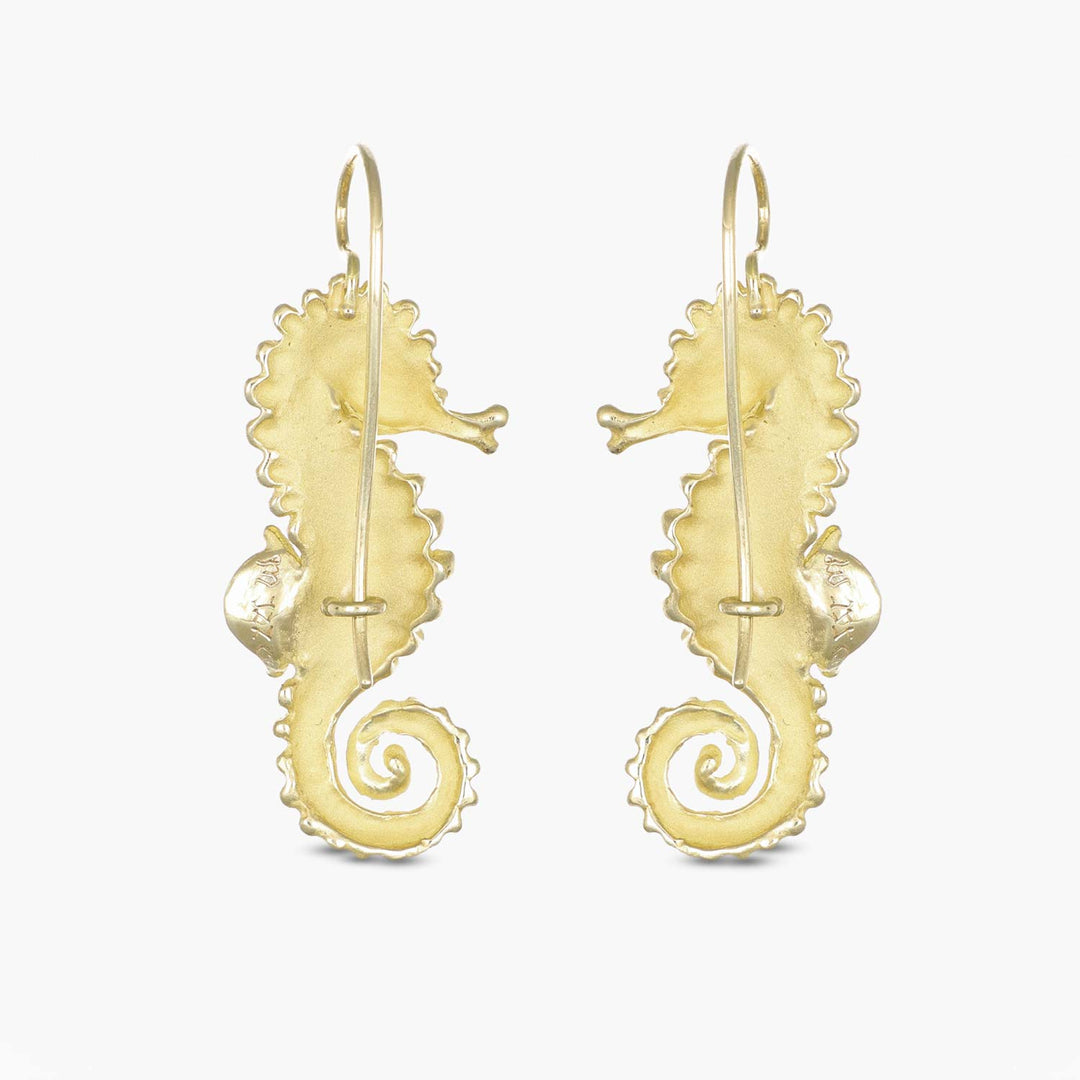 Orecchini Cavalluccio Marino Coda Lunga