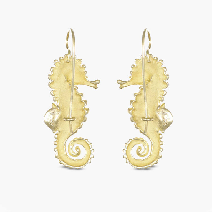 Orecchini Cavalluccio Marino Coda Lunga