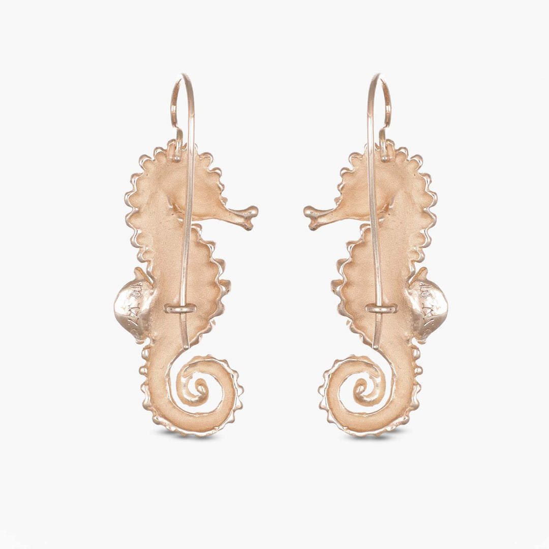 Orecchini Cavalluccio Marino Coda Lunga