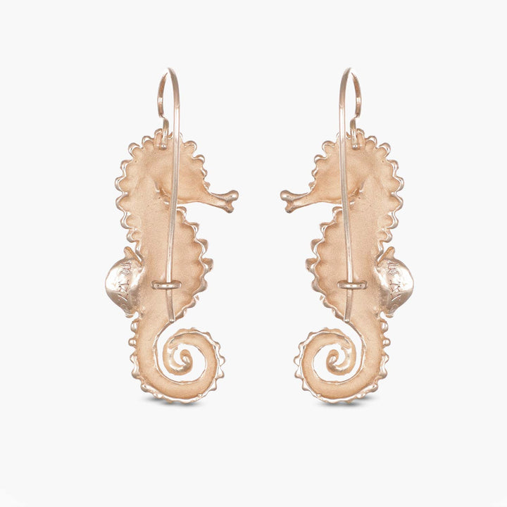 Orecchini Cavalluccio Marino Coda Lunga